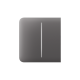 Кнопка Button (grey/сіра) для LightSwitch SideButton (2-gang) Ajax