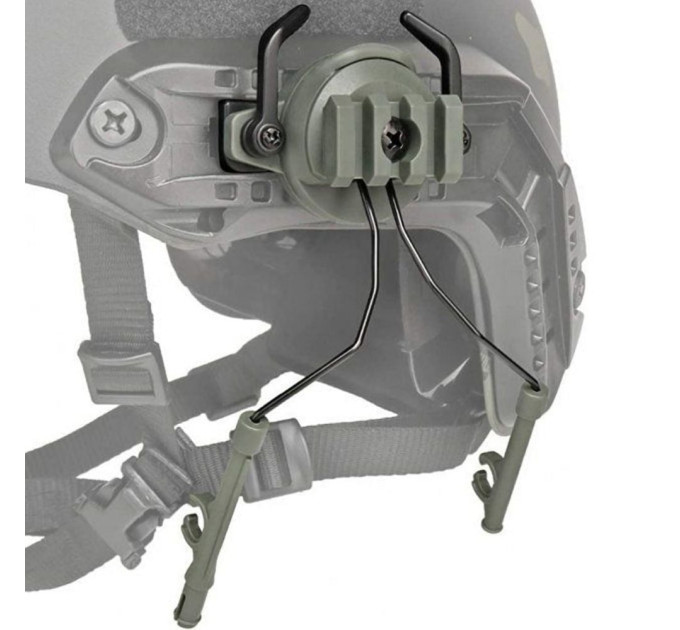 Адаптер на шолом Olive для навушників Peltor/Earmor/Walkers HL-ACC-43-OD