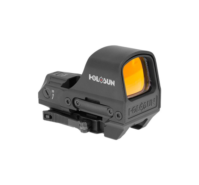 Коліматорний приціл Holosun HS510C 2MOA/65MOA red dot мультиприцільна сітка, із сонячною батареєю