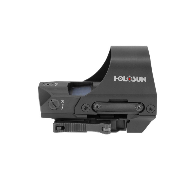 Коліматорний приціл Holosun HS510C 2MOA/65MOA red dot мультиприцільна сітка, із сонячною батареєю