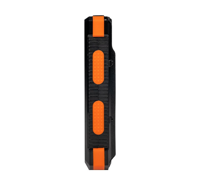 Повербанк з сонячною панеллю 20000mAh Power Bank Kraft KPB-U2230WFCSL Orange бездротова зарядка LED-ліхтар