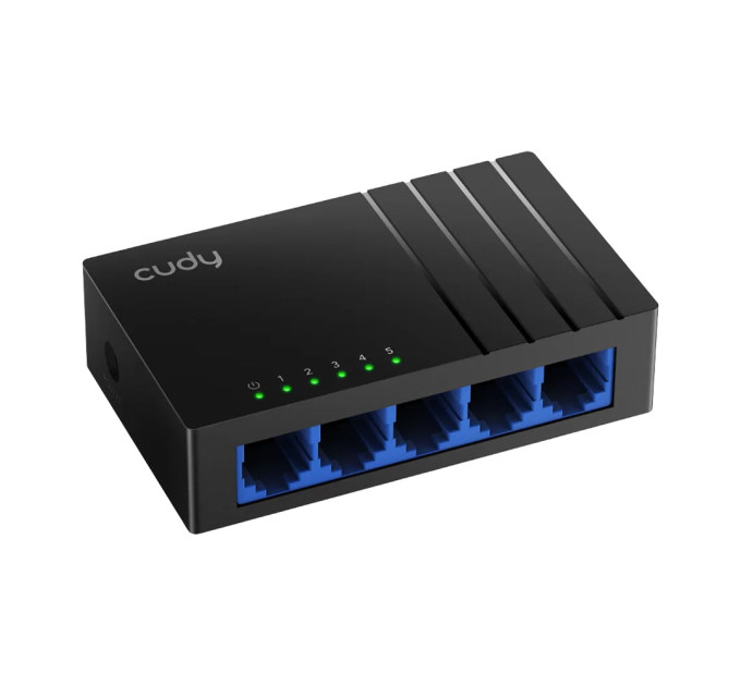 Коммутатор 5-портовый неуправляемый Cudy GS105D гигабитный