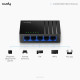 Коммутатор 5-портовый неуправляемый Cudy GS105D гигабитный