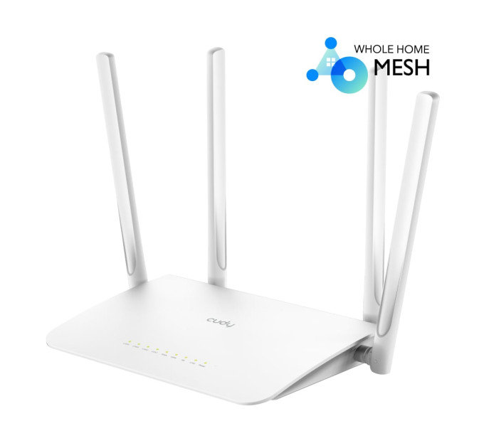 WiFi 5 Mesh-маршрутизатор Cudy WR1300 двухдиапазонный гигабитный AC1200