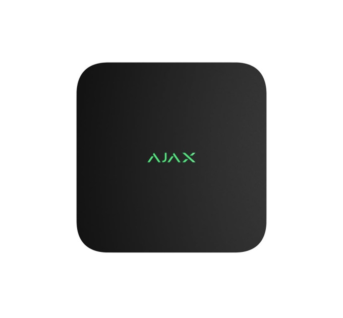 IP-відеореєстратор 8-канальний 8Mp Ajax NVR (8ch) Black