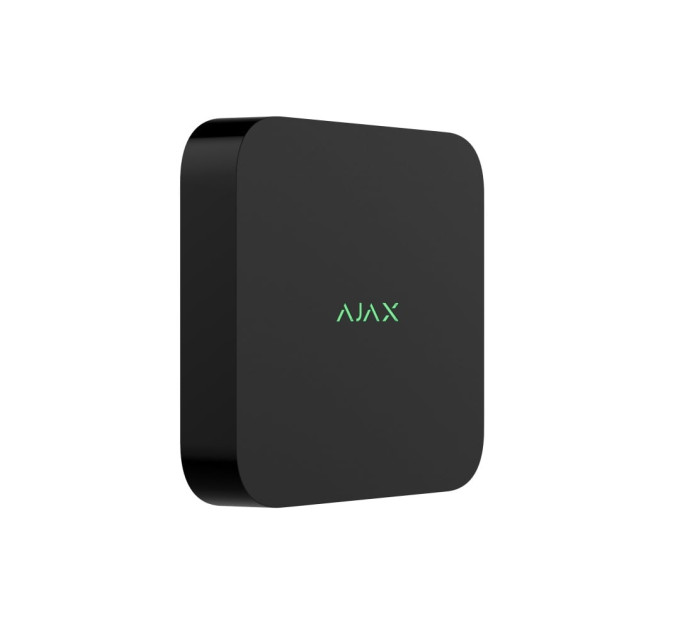 IP-відеореєстратор 8-канальний 8Mp Ajax NVR (8ch) Black