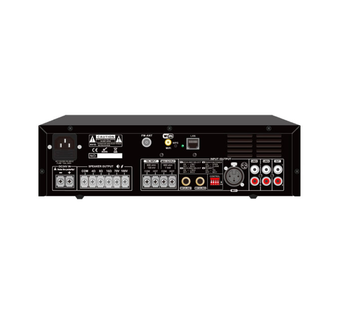 Мікшуючий підсилювач CMX EA-120W, 1 зона, Wi-Fi