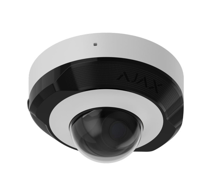 IP-відеокамера 8Mp Ajax DomeCam Mini (8 Mp/2.8 mm) (8EU) ASP White f=2.8mm з мікрофоном