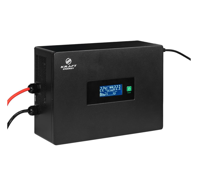 Высокочастотный инвертор 600VA/600W Kraft KRF-SAVR600VA/600W-12V под внешний аккумулятор
