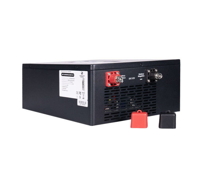 Высокочастотный инвертор 600VA/600W Kraft KRF-SAVR600VA/600W-12V под внешний аккумулятор