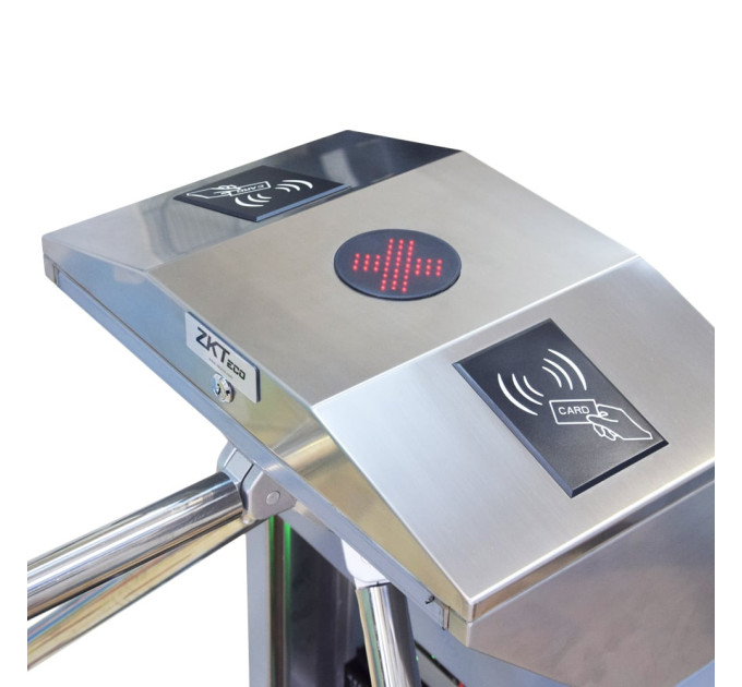 Турнікет-трипод ZKTeco TS1011 Pro зі зчитувачем RFID карт і контролером C3-200