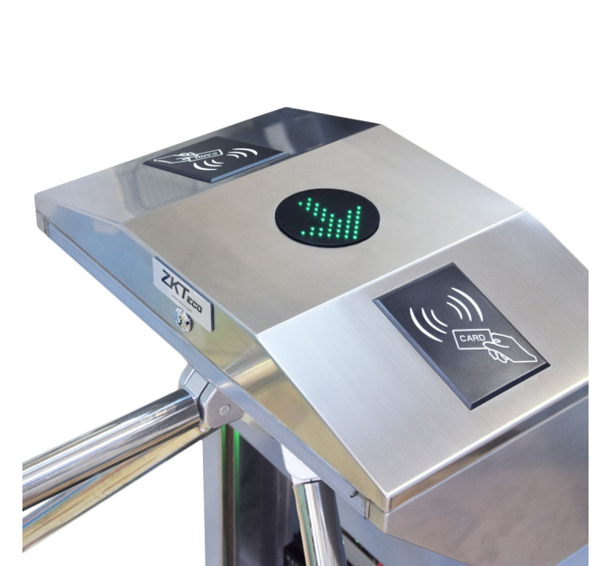 Турнікет-трипод ZKTeco TS1011 Pro зі зчитувачем RFID карт і контролером C3-200