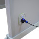 Арочный металлодетектор ZKTeco ZK-D4330 (IP65) уличный, 33 зоны детекции