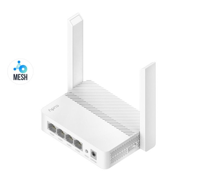WiFi маршрутизатор Cudy WR300 100Mbps Mesh-сателіт N300