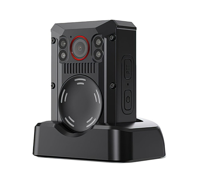 Нагрудный видеорегистратор RECODA M502B-W 2K(4Mp) 64GB WI-FI