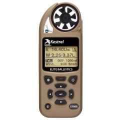 Метеостанція Kestrel 5700X Elite Applied Ballistics Bluetooth Tan з Bluetooth та балістичним калькулятором