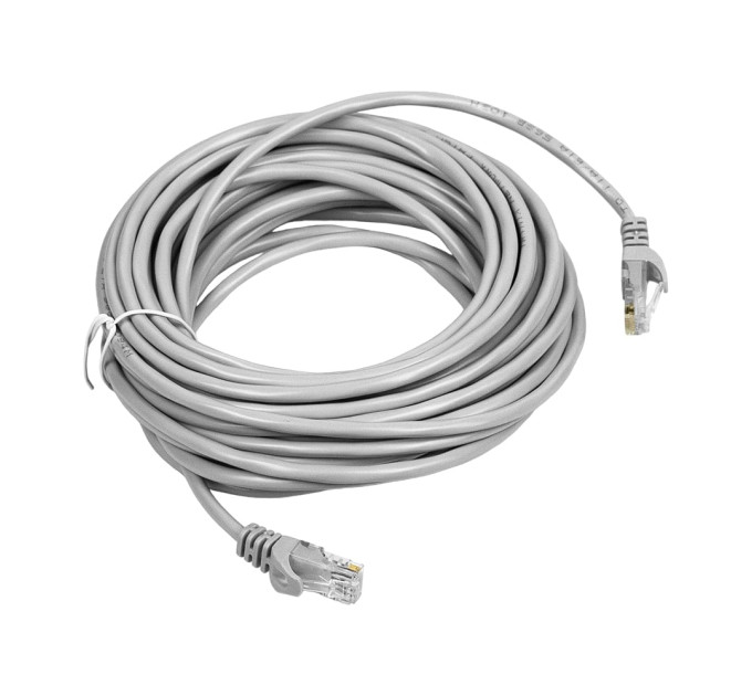 Патч-корд мережевий Trinix UTP, RJ-45, CAT.5 25m Gray