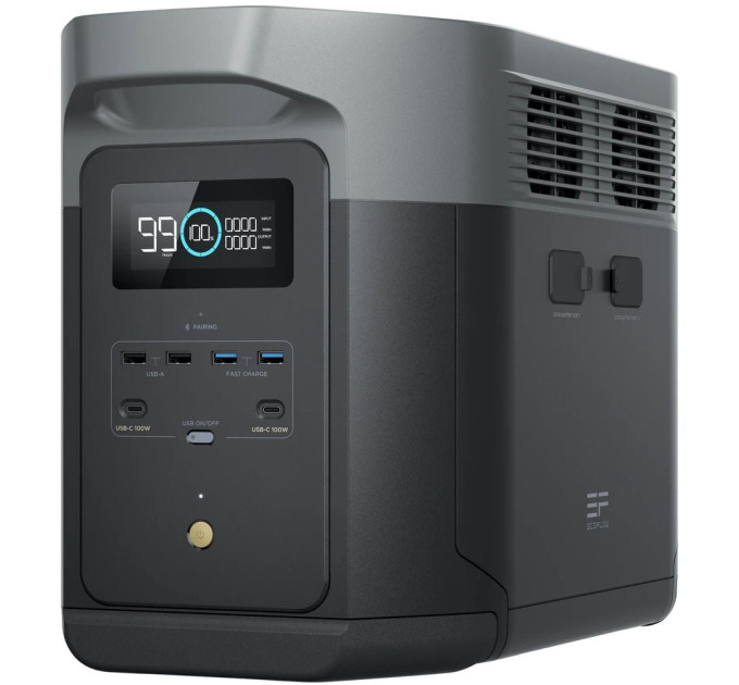 Портативная зарядная станция EcoFlow RIVER 2 MAX 2400 Вт 2048Wh Портативная зарядная станция EcoFlow RIVER 2 MAX 2400 Вт 2048Wh