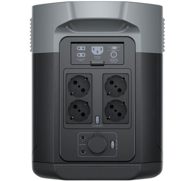 Портативная зарядная станция EcoFlow RIVER 2 MAX 2400 Вт 2048Wh