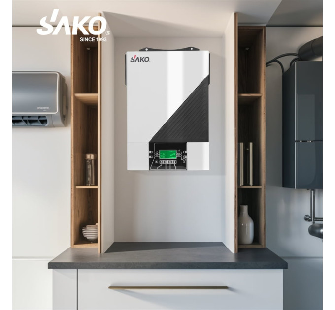Автономный инвертор для солнечных панелей 4.2kW Sako SUNON IV 4.2KW/24V +120A MPPT, Off grid