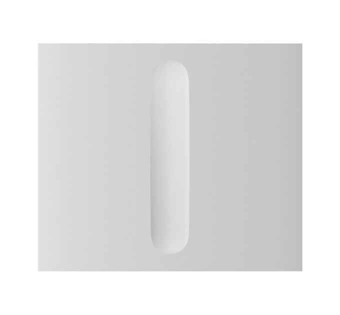Кнопка Ajax CenterButton (Dimmer) vertical white/біла для LightSwitch Dimmer Jeweller
