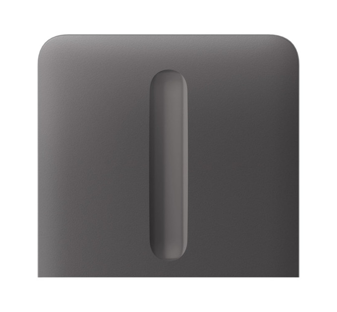 Кнопка Ajax SideButton (Dimmer) vertical grey/серая для LightSwitch Dimmer Jeweller