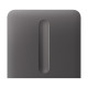 Кнопка Ajax SideButton (Dimmer) vertical grey/серая для LightSwitch Dimmer Jeweller