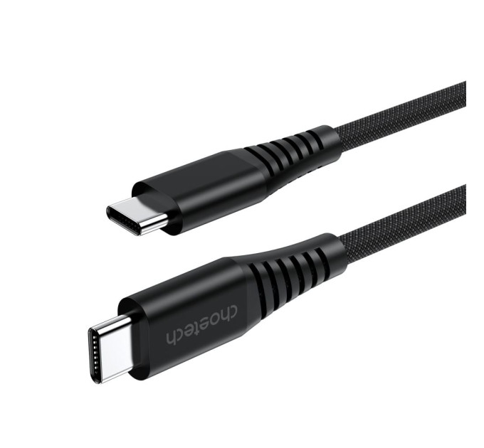 Кабель Choetech ХСС-1051 Black USB-C to USB-C Magnetic PD3.1 240W 1.8m Кабель Choetech ХСС-1051 Black USB-C to USB-C Magnetic PD3.1 240W 1.8m