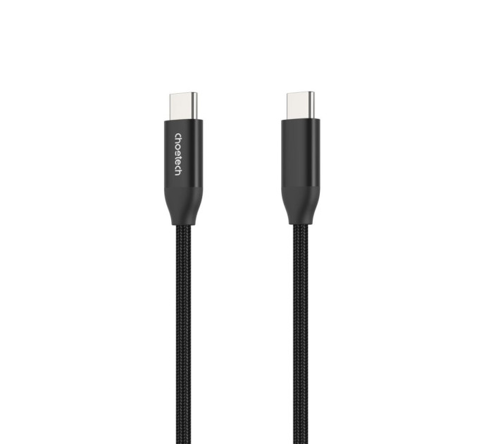 Кабель Choetech ХСС-1035 Black USB-C to USB-C PD3.1 240W 1m
