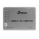 Комутатор 4K@30Hz HDMI 5x1 Dtech DT-7021 (MS)