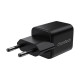 Сетевое зарядное устройство для Choetech PD5012 mini PD30W GAN A+C Black