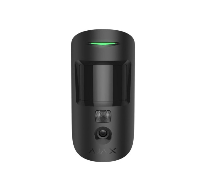 Беспроводной датчик движения с камерой Ajax MotionCam (с HDR) Black