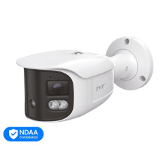 IP-відеокамера панорамна 4Mp*2 TVT TD-9482E3B-DP f=2.8mm, ІЧ+LED підсвічування, 2 мікрофони