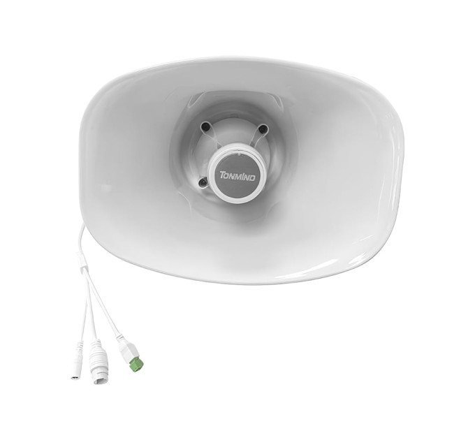 Рупорний вуличний SIP-IP гучномовець Tonmind SIP-S21T 30W, PoE, ONVIF