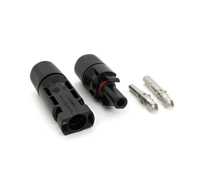 Конектор MC4 Premium YT-MC4-2 1000V, 30A, IP67, під затискач, під кабель перерізом 2.5-6мм², Q1000