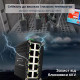 PoE-коммутатор 10-портовый E-LINK LNK-IMC010GPB с 8 портами PoE