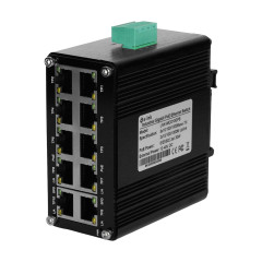 PoE-коммутатор 10-портовый E-LINK LNK-IMC010GPB с 8 портами PoE