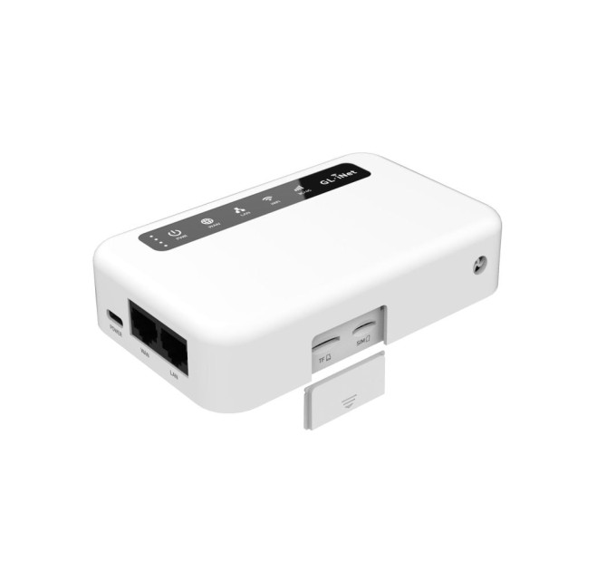 WiFi 4G LTE-маршрутизатор GL.iNet Puli (GL-XE300-EU) CAT4/CAT6 с аккумуляторной батареей 5000mAh