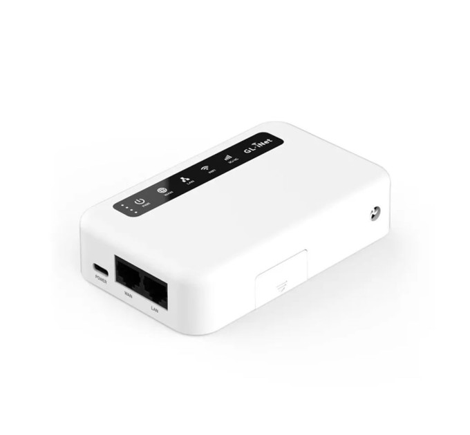 WiFi 4G LTE-маршрутизатор GL.iNet Puli (GL-XE300-EU) CAT4/CAT6 с аккумуляторной батареей 5000mAh