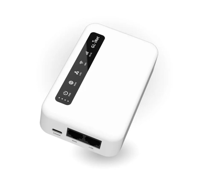 WiFi 4G LTE-маршрутизатор GL.iNet Puli (GL-XE300-EU) CAT4/CAT6 с аккумуляторной батареей 5000mAh