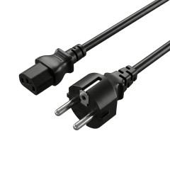 Кабель живлення Trinix C13-EU plug євророзетка 1.8м Кабель живлення Trinix C13-EU plug євророзетка 1.8м