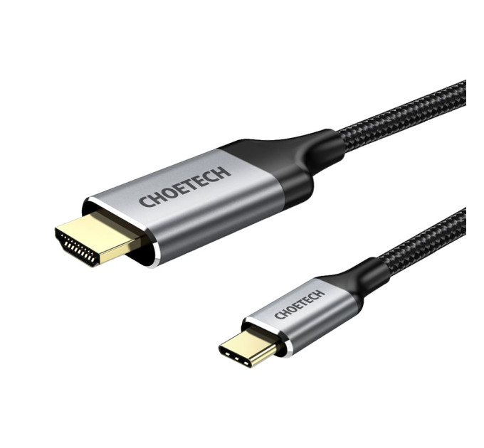 Кабель Choetech CH0021 Black USB-C to HDMI 4K@60Hz 1.8m