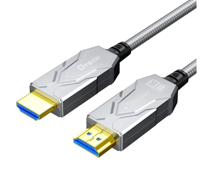 Кабель оптический армированный HDMI 2.1 100m Dtech DT-HF8100K
