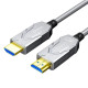 Кабель оптический армированный HDMI 2.1 100m Dtech DT-HF8100K Кабель оптический армированный HDMI 2.1 100m Dtech DT-HF8100K