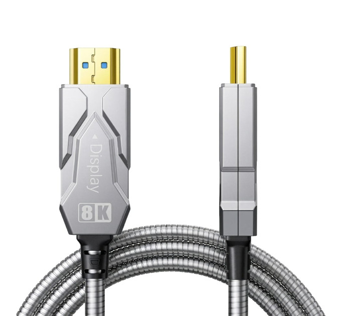 Кабель оптический армированный HDMI 2.1 100m Dtech DT-HF8100K