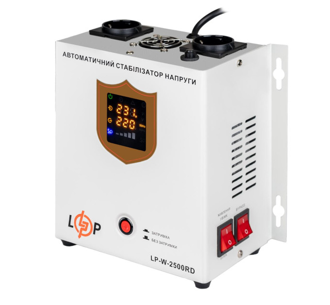 Стабилизатор напряжения LP-W-2500RD EU (1500Вт/7 ступеней)