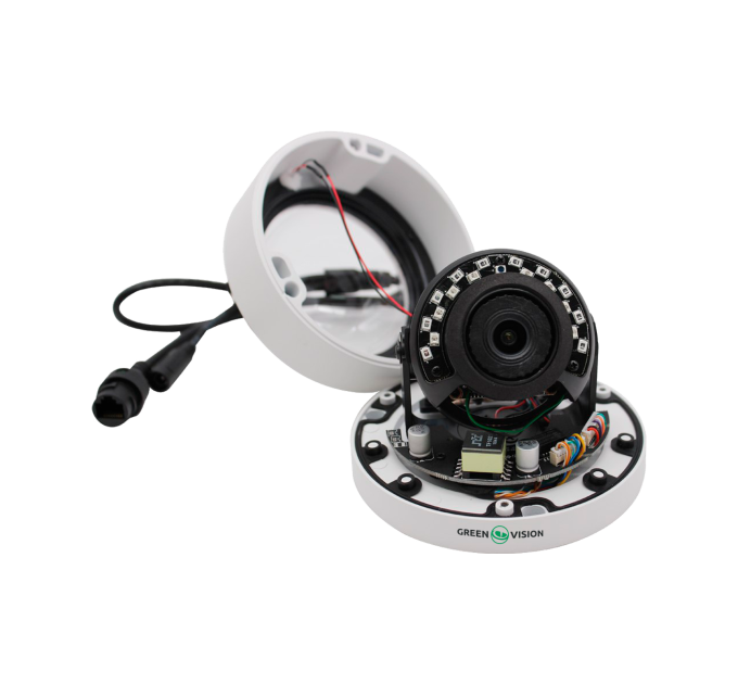 Зовнішня IP-камера GreenVision GV-160-IP-M-DOS50VM-30H-SD POE 5MP (Ultra)