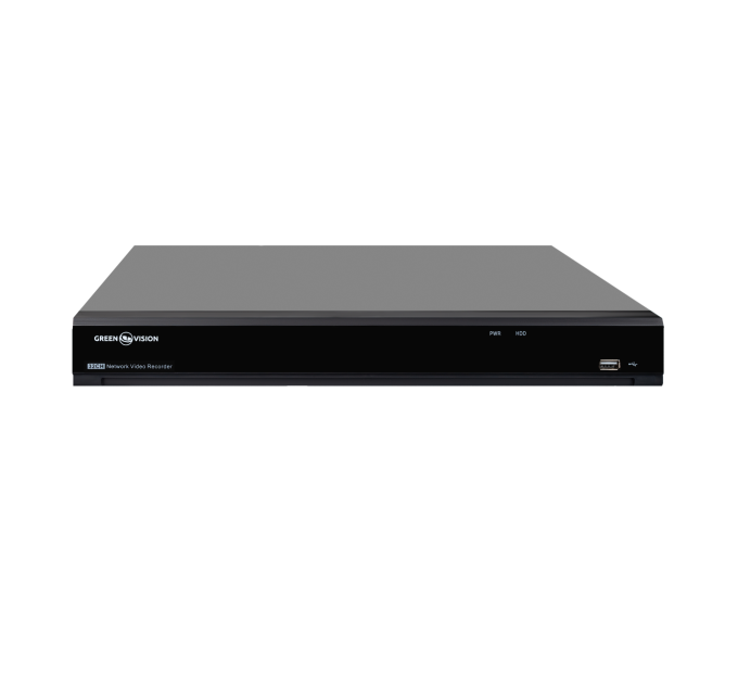 IP відеореєстратор 32-канальний 12MP NVR GreenVision GV-N-I018/32 12MP (V2)