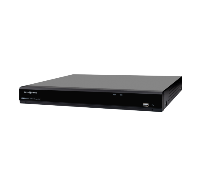 IP відеореєстратор 32-канальний 12MP NVR GreenVision GV-N-I018/32 12MP (V2)