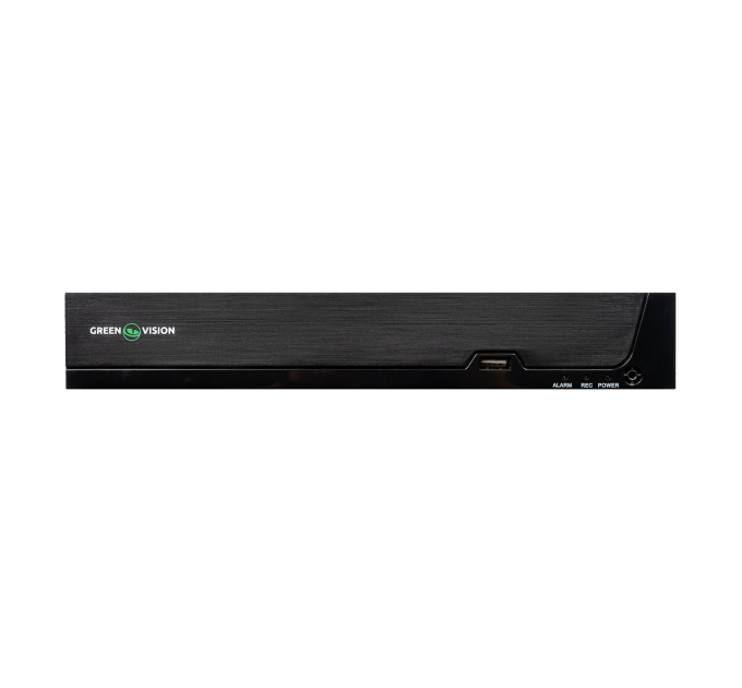 IP відеореєстратор 10-канальний 8MP NVR GreenVision GV-N-S024/08 (8POE) (Lite)